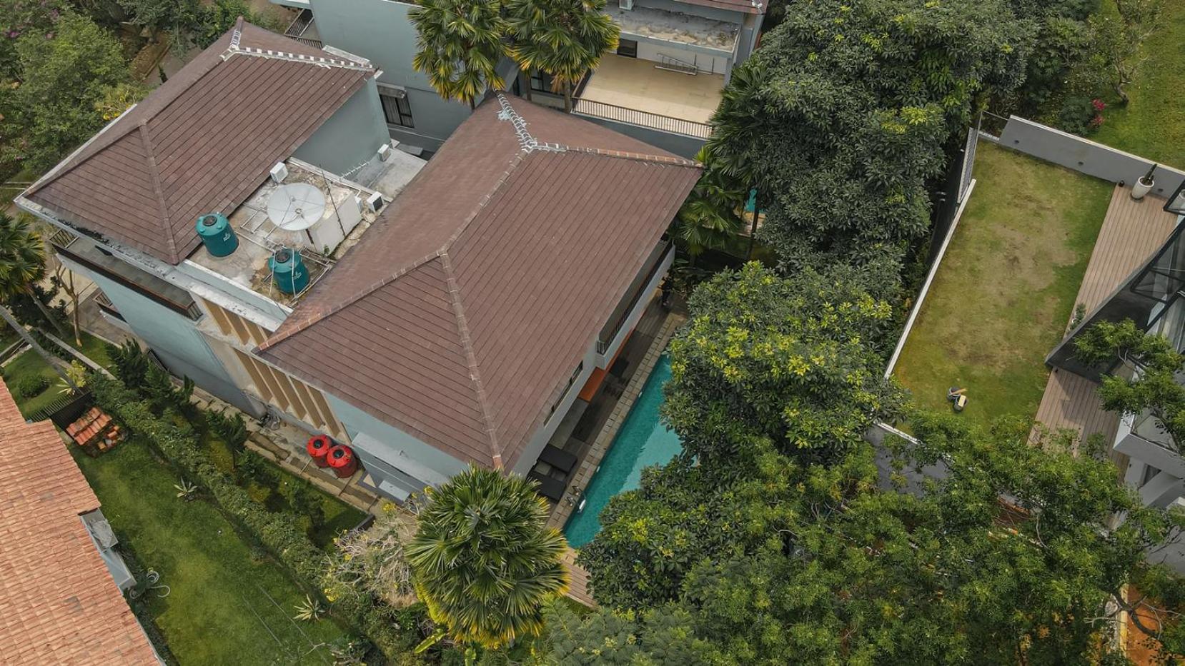 Oyama City View Villa 4 Bedrooms With A Private Swimming Pool باندونج المظهر الخارجي الصورة